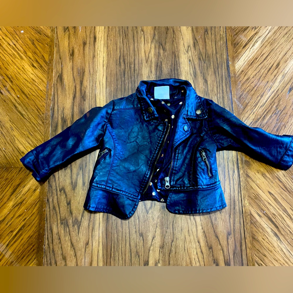 Toddler Leather Jacket